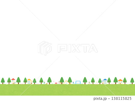 背景-郊外の風景5 138115825