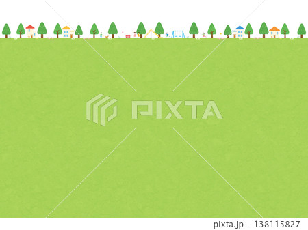 背景-郊外の風景6 138115827