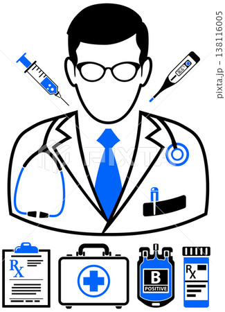 medicine and healthcare infographics 138116005
