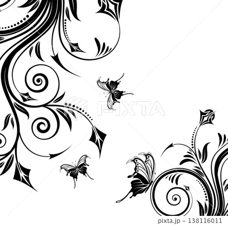 Floral background 138116011