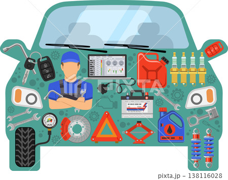 Car Service Concept Car Service Concept 138116028