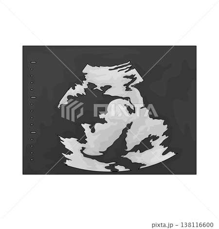 Illustration of ultrasound USG Illustration of ultrasound USG 138116600