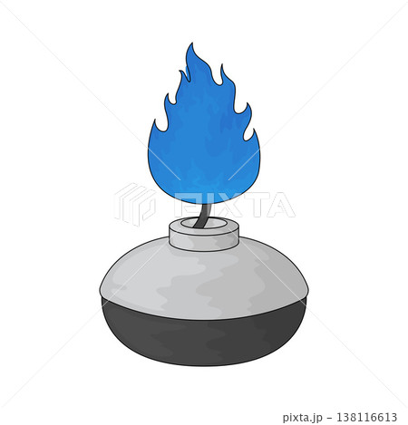 Illustration of Gas Flame 138116613