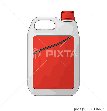 Illustration of Jerrycan Illustration of Jerrycan 138116633