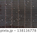 錆びた金属グレーチングのテクスチャ背景 138116778