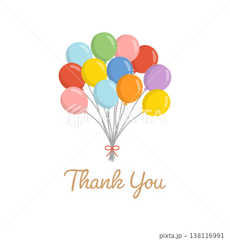 バルーンブーケとThank You バルーンブーケとThank You 138116991
