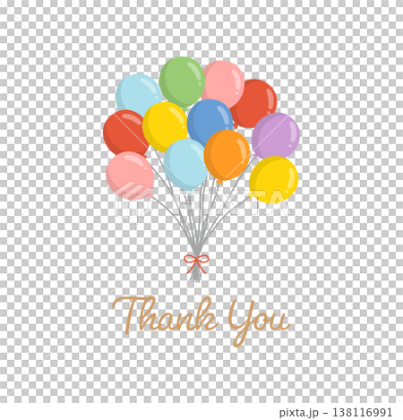 バルーンブーケとThank You バルーンブーケとThank You 138116991