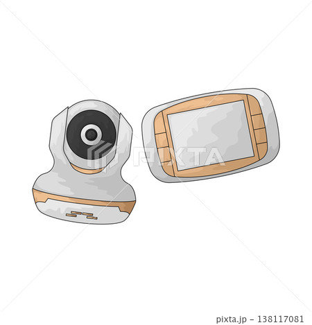 Illustration of Baby Monitor 138117081