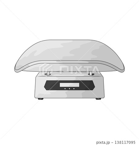 Illustration of Baby Scale 138117095