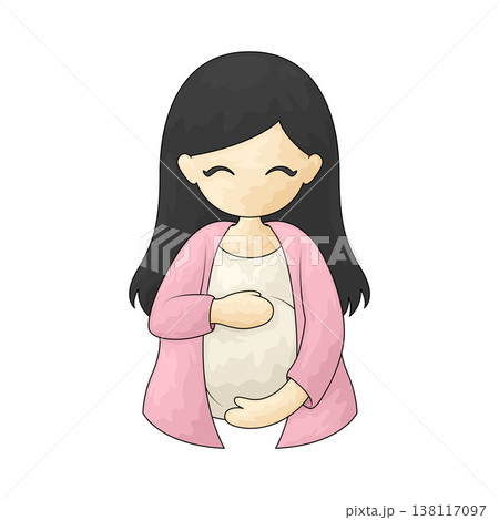Illustration of Pregnant 138117097