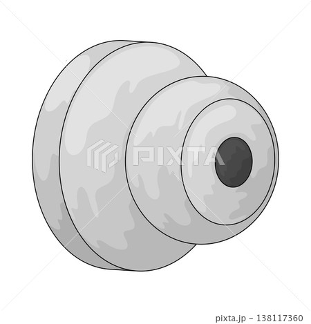 Illustration of Round Lock Illustration of Round Lock 138117360
