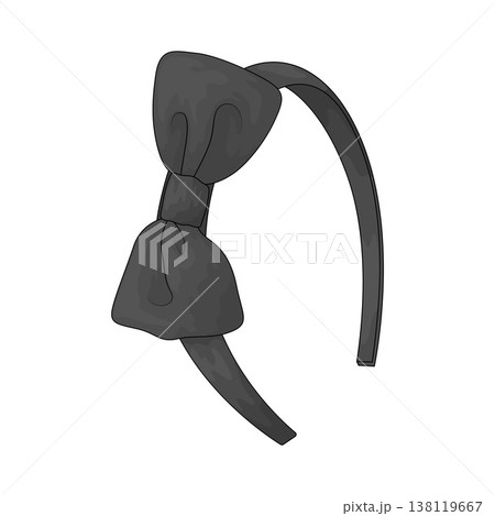 Illustration of Hairband Illustration of Hairband 138119667