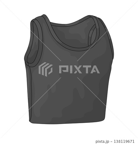Illustration of Tank Top 138119671