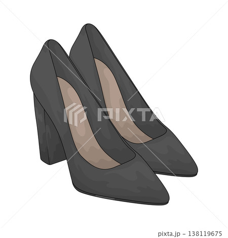 Illustration of High Heels 138119675