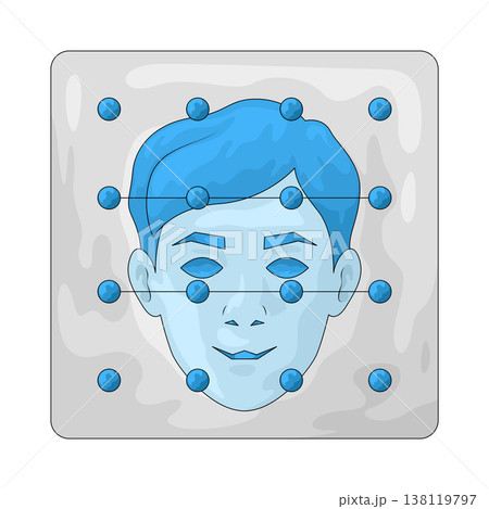 Illustration of Face Recognition Illustration of Face Recognition 138119797
