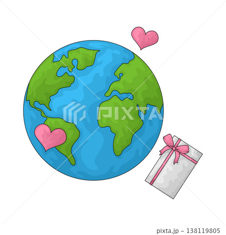 Illustration of Global Charity Illustration of Global Charity 138119805