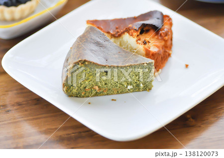 matcha basque cheesecake or matcha burnt basque cheesecake , matcha burnt cheesecake or basque cheesecake matcha basque cheesecake or matcha burnt basque cheesecake , matcha burnt cheesecake or basque cheesecake 138120073