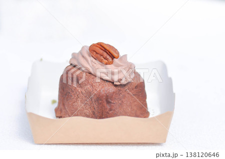chocolate cake or chocolate chiffon, chocolate muffin or chocolate pudding or bread chocolate cake or chocolate chiffon, chocolate muffin or chocolate pudding or bread 138120646