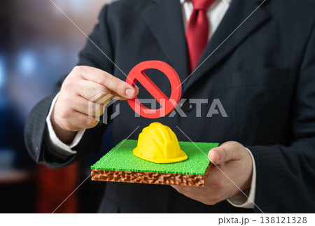 An official denies construction rights on a given plot of land. Land use designation, master plan. Protecting protected areas from development. Regulation and environmental policy control An official denies construction rights on a given plot of land. Land use designation, master plan. Protecting protected areas from development. Regulation and environmental policy control 138121328