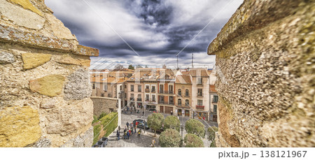 City View from Walls of Avila, Spain 138121967