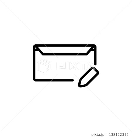 message icon design line style, edit icon, logo and presentation template message icon design line style, edit icon, logo and presentation template 138122353