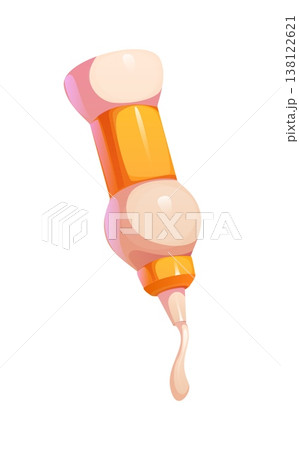 Cartoon mayonnaise bottle turned upside down with white mayo sauce squeeze out. Isolated vector condiment container, creamy dressing in pouring cooking process. Plastic packaging tube cook food meal Cartoon mayonnaise bottle turned upside down with white mayo sauce squeeze out. Isolated vector condiment container, creamy dressing in pouring cooking process. Plastic packaging tube cook food meal 138122621
