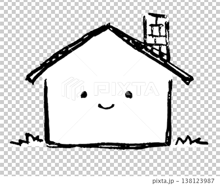 綺麗な家のイラスト 138123987