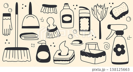 Sanitary accessories and household cleaning chemicals Sanitary accessories and household cleaning chemicals 138125663