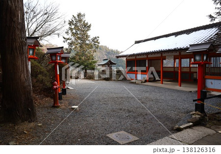 京都市左京区にある鞍馬寺参道の風景 京都市左京区にある鞍馬寺参道の風景 138126316