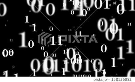白黒のバイナリが舞う 138126852