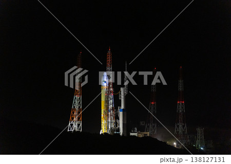 種子島 射点へのロケット移動 種子島 射点へのロケット移動 138127131