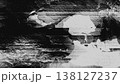 Black and White Glitch Texture with Scanlines and Pixel Sorting Distortion 138127237