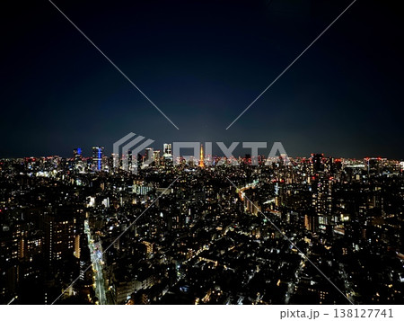 タワーから見える都心の夜景 タワーから見える都心の夜景 138127741