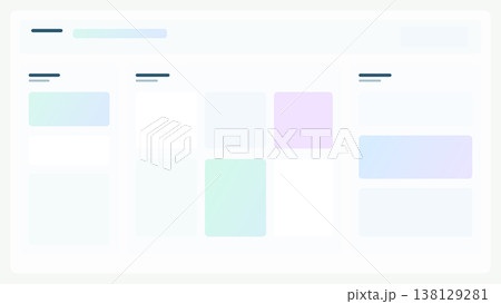 Pharmacy gradient UI background with product style medical cards, soft prescription panels, and premium editable interface for wellness stores online. 138129281