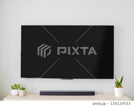 壁掛けテレビ 138129533