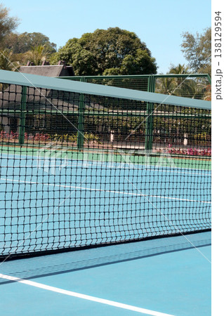 tennis court on the court tennis court on the court 138129594