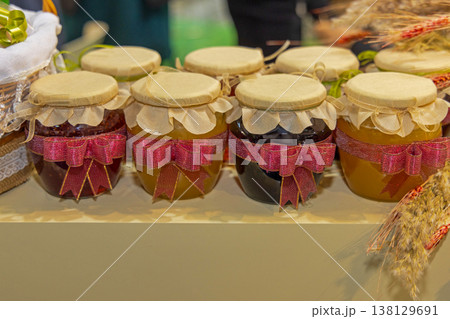 Homemade Fruit Jam Preserves Homemade Fruit Jam Preserves 138129691