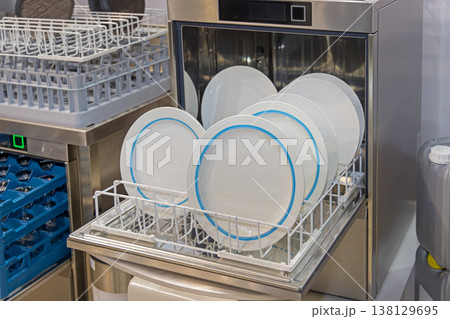 Open Commercial Dish Washer 138129695