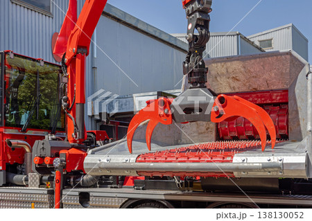 Forestry Log Grapple Truck Forestry Log Grapple Truck 138130052