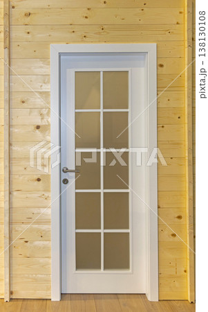 Glass Door Wooden Cabin 138130108