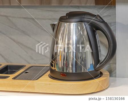 Electric Kettle Wooden Tray 138130166
