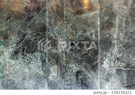 Green and black marble tile surface, background texture Green and black marble tile surface, background texture 138130321