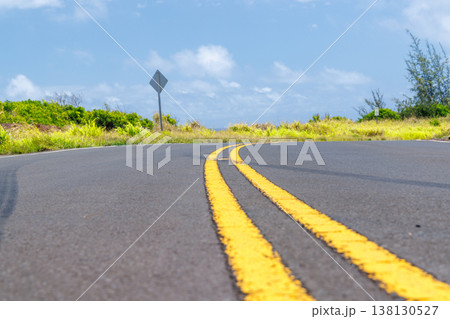 Serpentine road in Hawaii Serpentine road in Hawaii 138130527