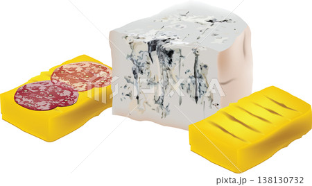 gorgonzola cheese with polenta gorgonzola cheese with polenta 138130732
