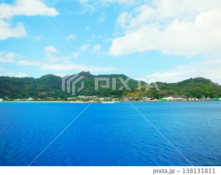 おがさわら丸から見た父島の風景 138131811