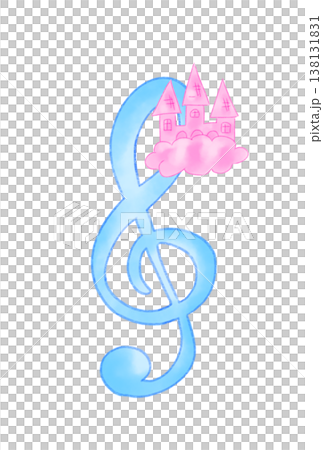 帶有城堡的音符 138131831