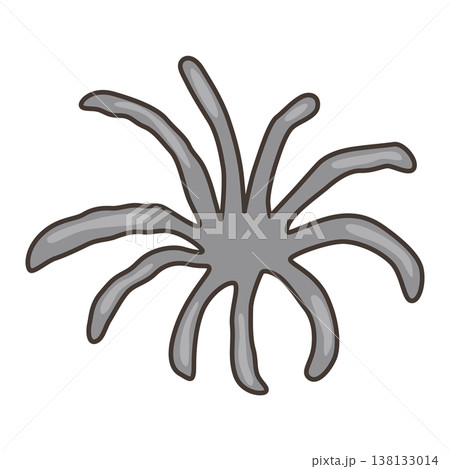 Dinosaurs skeletons parts underground. Fossils, bones of prehistoric reptiles and ammonites Dinosaurs skeletons parts underground. Fossils, bones of prehistoric reptiles and ammonites 138133014