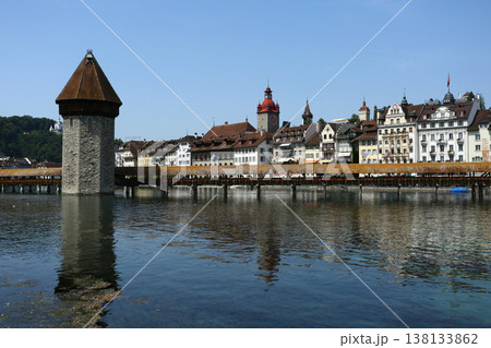 Lake Lucerne Scenic View in Switzerland 138133862