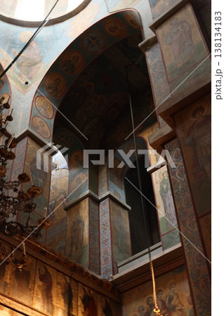 Sophisticated building structures reveal meticulous craftsmanship 138134183