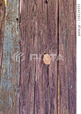 Faded brown wood background Faded brown wood background 138134355